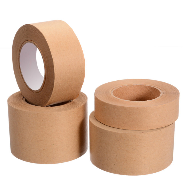 1 Roll 30m Gummed Kraft Paper Brown Masking Adhesive Tape for